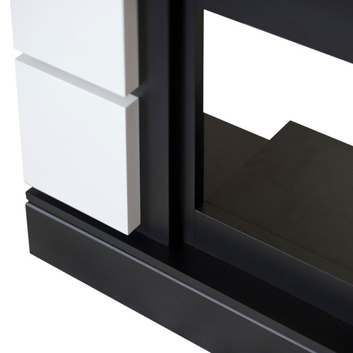 Электрокамин RealFlame Denver 50 BLM черный с очагом Saphir 50 фото 6