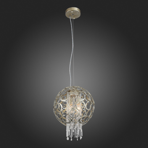 SL1101.203.02 Люстра подвесная ST-Luce Шампань/Шампань, Прозрачный E14 2*40W DOLCIMA фото 3 SL1101.203.02 Люстра подвесная ST-Luce Шампань/Шампань, Прозрачный E14 2*40W DOLCIMA фото 3