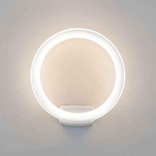 Уличный настенный светодиодный светильник Ring IP54 1710 TECHNO LED белый фото 4 Уличный настенный светодиодный светильник Ring IP54 1710 TECHNO LED белый фото 4