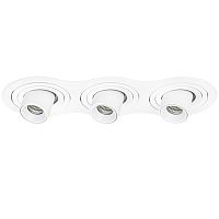 i636162 Светильник INTERO TUBO LED 7W*3 360LM*3 60G БЕЛЫЙ 3000K (217636+217162+217162+217162)