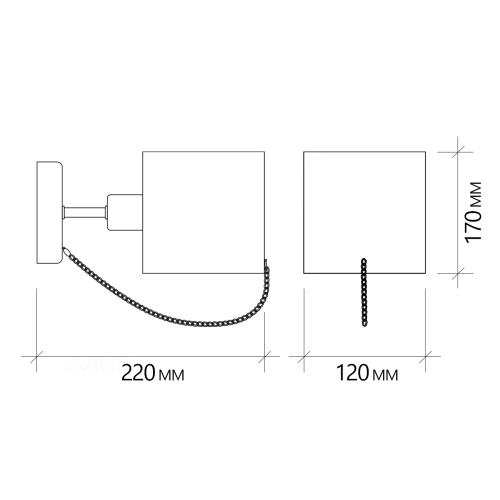Настенный светильник Escada 683/1A E14*40W Chrome фото 2 Настенный светильник Escada 683/1A E14*40W Chrome фото 2