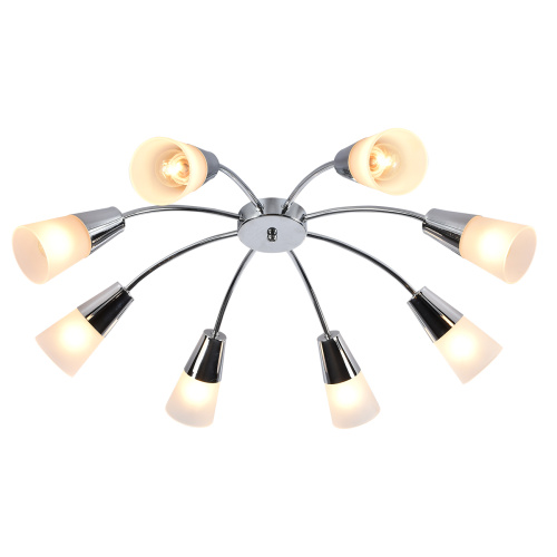 Потолочный светильник Escada 1100/8P Е14*40W Chrome Потолочный светильник Escada 1100/8P Е14*40W Chrome