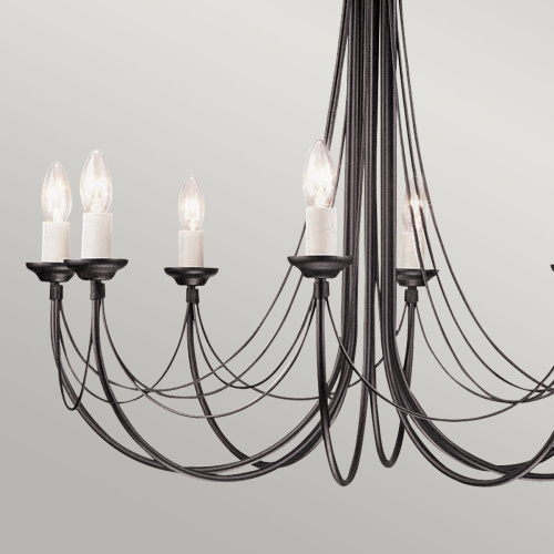 Люстра Elstead Lighting CB8-BLACK фото 5 Люстра Elstead Lighting CB8-BLACK фото 5