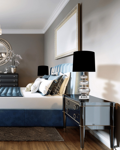 Настольная лампа Lumina Deco Briston LDT 303 CHR+BK фото 6