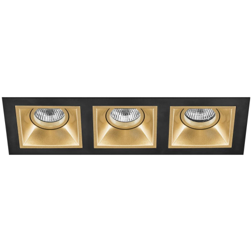 Комплект из светильников и рамки Lightstar Domino Quadro (214537+214503+214503+214503) D537030303