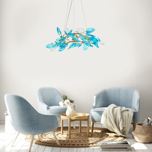 Подвесной светильник 11043/6P Blue фото 2