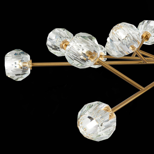 SL1166.303.18 Светильник подвесной ST-Luce Латунь/Прозрачный G9 LED 18*5W ROMANO фото 11