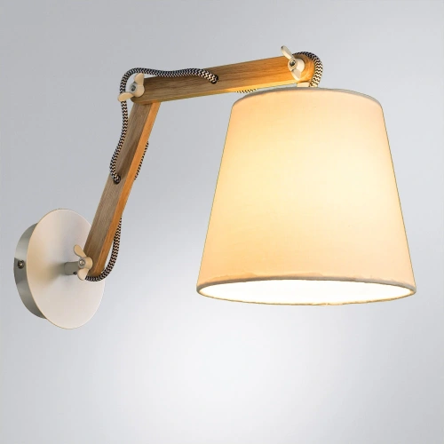 Бра Arte Lamp PINOCCHIO A5700AP-1WH фото 2 Бра Arte Lamp PINOCCHIO A5700AP-1WH фото 2