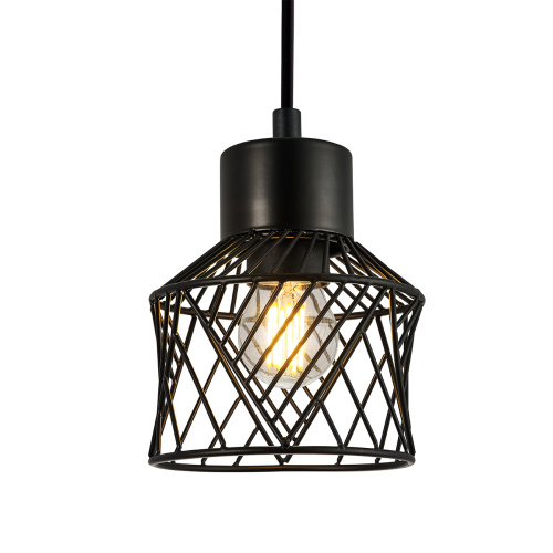 Подвесной светильник Escada 10174/1S E27*40W Black фото 4