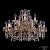 Люстра хрустальная 1403/10+5/240 G M721