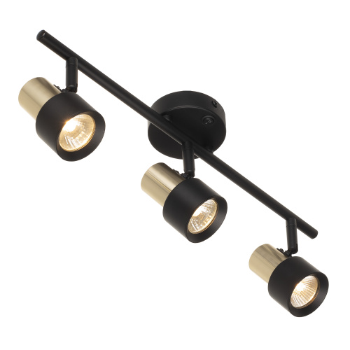 Citilux SAT CL505631 Спот поворотный с выключателем Чёрный+Золото фото 4 Citilux SAT CL505631 Спот поворотный с выключателем Чёрный+Золото фото 4