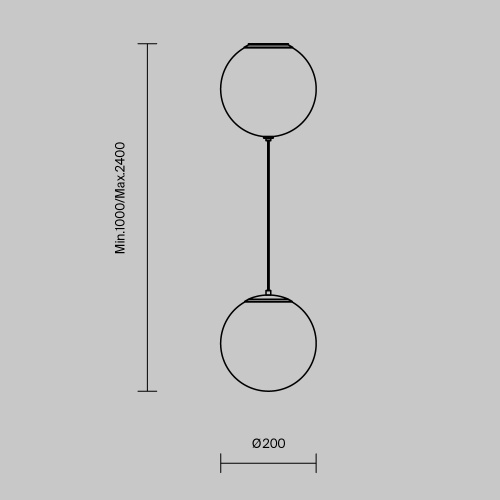 Подвесной светильник Maytoni MOD427PL-L20B3K фото 5 Подвесной светильник Maytoni MOD427PL-L20B3K фото 5