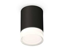 Комплект накладного светильника Ambrella light Techno Spot XS7422023 SBK/FR/CL черный песок/белый матовый/прозрачный (C7422, N7160)