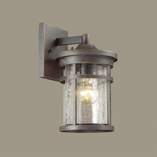 4044/1W NATURE ODL18 699 коричневый/патина Уличный настенный светильник IP44 E27 60W 220V VIRTA фото 4 4044/1W NATURE ODL18 699 коричневый/патина Уличный настенный светильник IP44 E27 60W 220V VIRTA фото 4