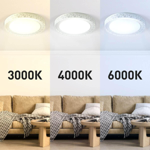 Потолочный светодиодный светильник ЭРА Классик с ДУ SPB-6-70-RC Savern W Б0051097 фото 2