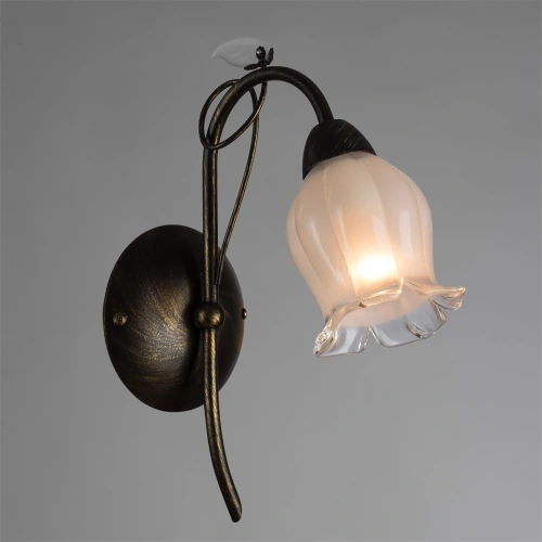 Бра Arte Lamp GLAMORE A7449AP-1BR фото 2 Бра Arte Lamp GLAMORE A7449AP-1BR фото 2