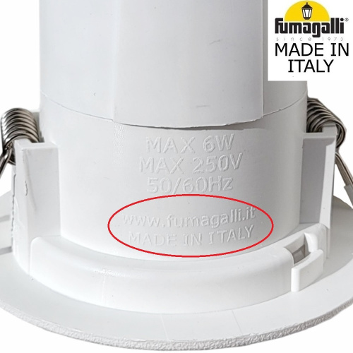 Fumagalli Уличный встраиваемы светильник FUMAGALLI TERESA 90 3L0.000.000.WYU1L фото 5 Fumagalli Уличный встраиваемы светильник FUMAGALLI TERESA 90 3L0.000.000.WYU1L фото 5