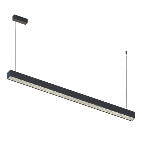 ST612.443.32 Светильник подвесной Черный LED 1*35W 4000K 962Lm Ra>80 120°IP20 L1120xW50xH60 180-220V Подвесные светильники