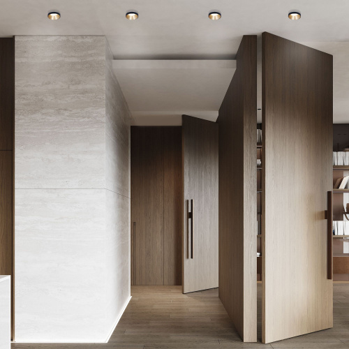 Встраиваемый точечный светильник 112 MR16 золото/черный фото 4