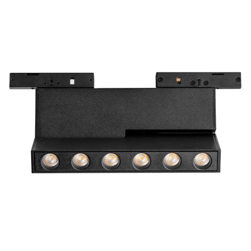 206937 Светильник линейный поворотный 24V д/трека LINEA LED 6W 500LM 30G ЧЕРНЫЙ 3000K 206937 Светильник линейный поворотный 24V д/трека LINEA LED 6W 500LM 30G ЧЕРНЫЙ 3000K