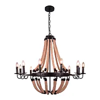 Подвесная люстра Arte Lamp MARSIGLIA A8956LM-12BK