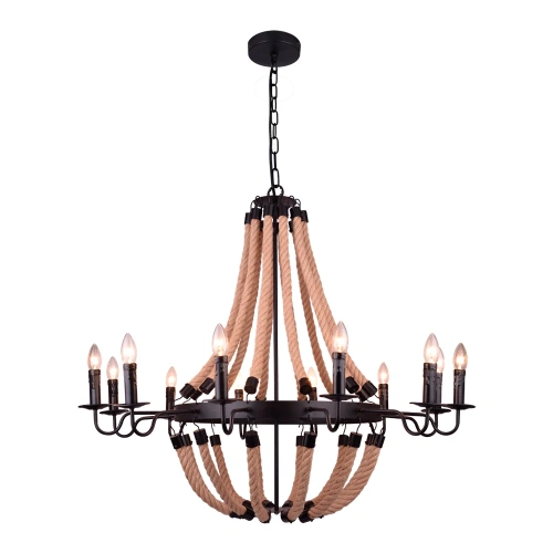 Подвесная люстра Arte Lamp MARSIGLIA A8956LM-12BK