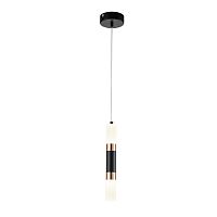 Подвесной светильник Escada 10217/1 LED*8W Black/Gold
