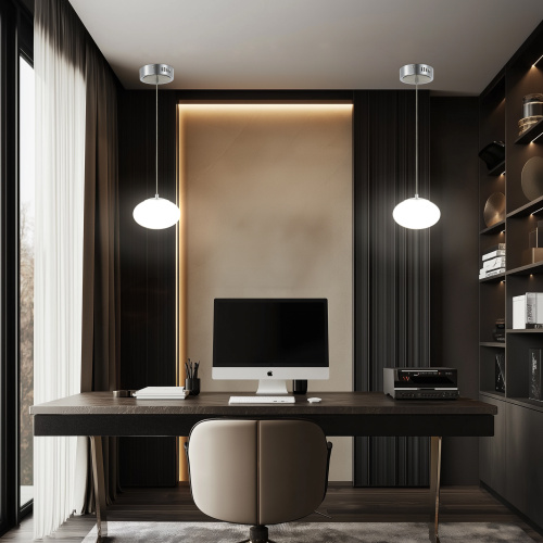 Citilux ATMAN SMART CL226B011 LED Подвесной светильник Матовый Хром фото 12 Citilux ATMAN SMART CL226B011 LED Подвесной светильник Матовый Хром фото 12