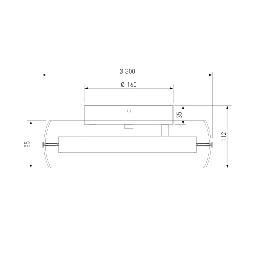 Потолочный светодиодный светильник черный 201051 LED фото 3 Потолочный светодиодный светильник черный 201051 LED фото 3