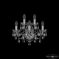 Бра хрустальные 1415B/3+2/165 Ni Bohemia Ivele Crystal (Богемия Ивеле Кристалл)