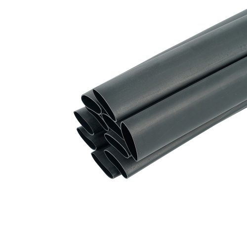 Термоусадочная трубка клеевая STEKKER HST-1916-100BK, длина 100 см., коэф. усадки 3:1, черный фото 2