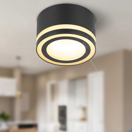 Светильник встраиваемый ЭРА DK113 BK под лампу GX53 черный Б0059788 фото 10