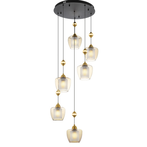 Citilux NORT CL475026 Подвесной каскадный светильник фото 3 Citilux NORT CL475026 Подвесной каскадный светильник фото 3