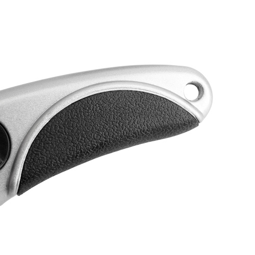 Нож строительно-монтажный с трапециевидным лезвием, 19 мм, 2 лезвия в рукоятке KMU-12-T фото 5