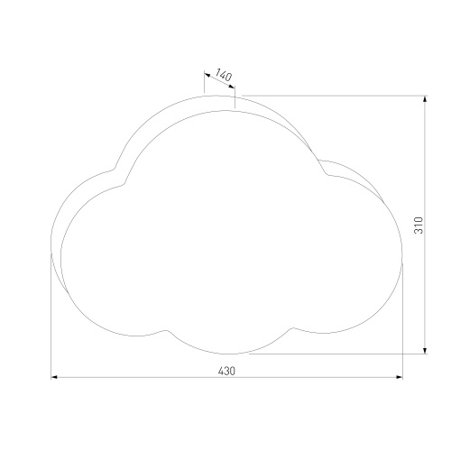 Настенный светильник 10006 Cloud фото 4 Настенный светильник 10006 Cloud фото 4