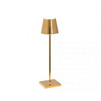 Настольная лампа Poldina micro Glossy gold