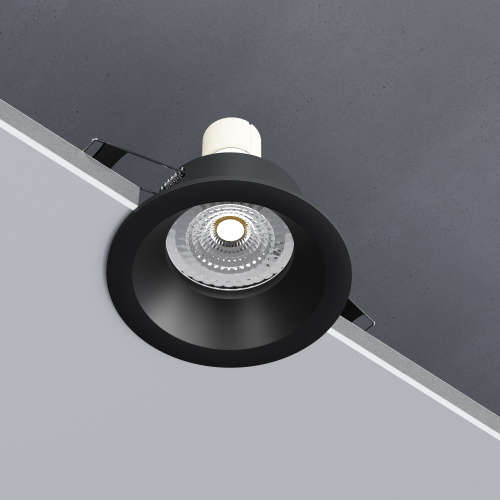 Светильник встраиваемый Andi GU10 черный 25058/01 фото 4