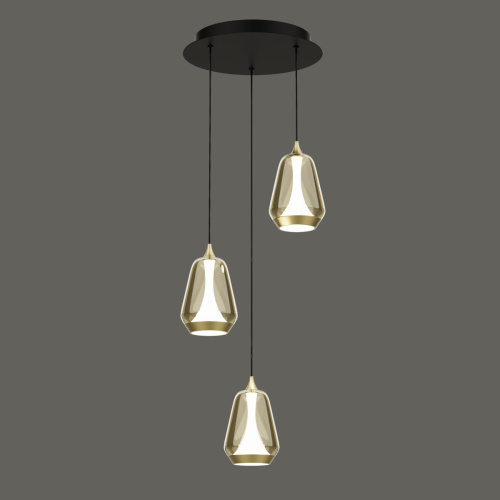 Подвесной светильник MD24001011-3A brass/champagne фото 2