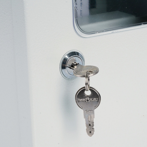 Шкаф учетно-распределительный навесной ЩУРн-1/6 STEKKER EBX60-3/1/6.1-31  IP31 (285*190*145) сталь, серия ArcaMetal фото 9