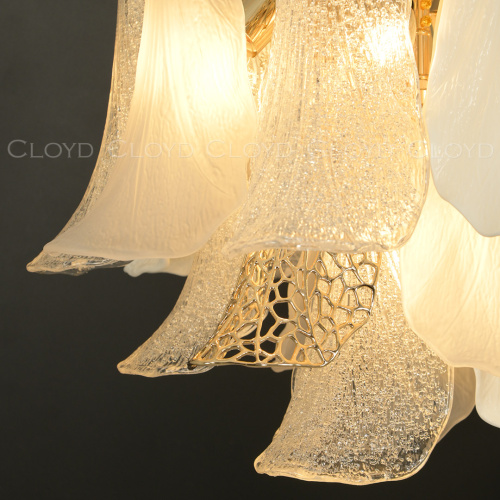 Люстра Cloyd WASABI C7 / Ø50 см - керамика - золото (арт.11325) фото 2