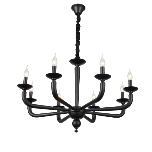 SL1114.403.08 Люстра подвесная ST-Luce Черный E14 8*40W FORTEZA фото 7 SL1114.403.08 Люстра подвесная ST-Luce Черный E14 8*40W FORTEZA фото 7