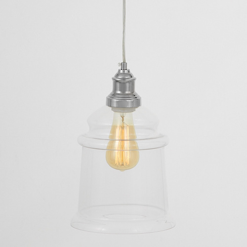 Подвесной светильник Lumina Deco Moletti LDP 6844-1 CHR+PR фото 4