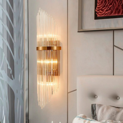 Бра Cloyd CADANCE-A W2 / выс. 60 см - латунь брашир. (арт.20155) фото 3 Бра Cloyd CADANCE-A W2 / выс. 60 см - латунь брашир. (арт.20155) фото 3