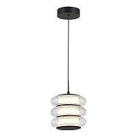 SL6239.403.03 Светильник подвесной ST-Luce черный/прозрачный LED 1*16W 3000K FRITTELA