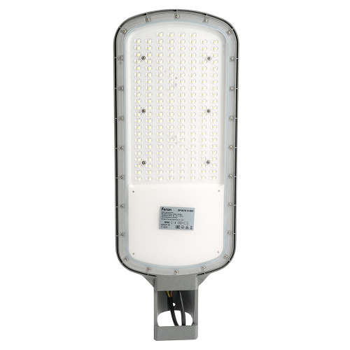 Светодиодный уличный консольный светильник Feron SP3070 120W 5000K AC90-300V, серый