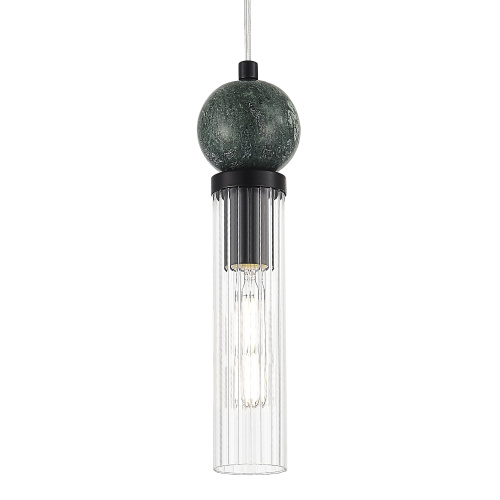 SL1244.403.01 Светильник подвесной ST-Luce черный/прозрачный E14 1*40W MEDEA фото 3