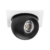 i51674 Светильник INTERO LED 9W 850LM 24G БЕЛЫЙ/ЧЕРНЫЙ 4000K (217516+217074)