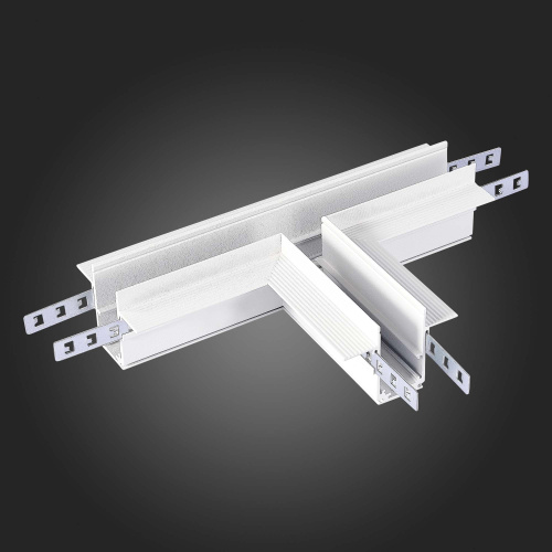 ST007.599.12 Коннектор T-образный для встраиваемого магнитного шинопровода под ГКЛ 12мм ST-Luce Белы SKYLINE 48 фото 3