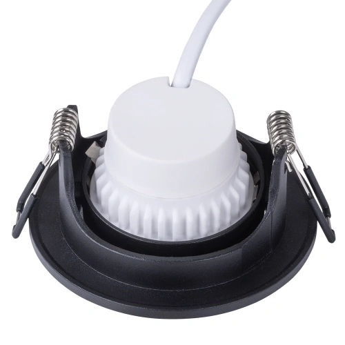 Точечный встраиваемый светильник Arte Lamp FUJI A2865PL-1BK фото 7