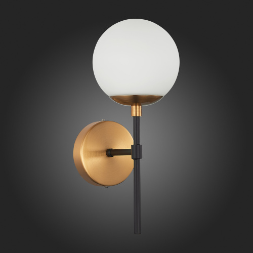 SL1203.401.01 Бра ST-Luce Бронза,Черный/Белый E27 1*40W LIMANO фото 3 SL1203.401.01 Бра ST-Luce Бронза,Черный/Белый E27 1*40W LIMANO фото 3